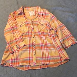Sonoma plaid shirt